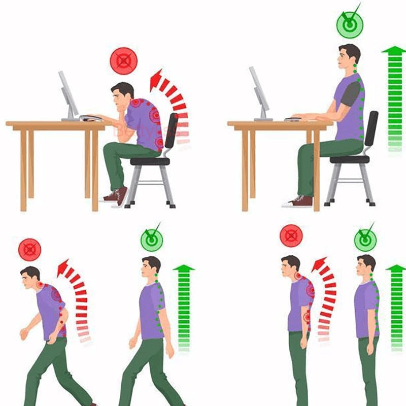 Magnetic Therapy Adult Back Corset Shoulder Lumbar Posture Corrector  Bandage Spine Support Belt Back Support Posture Correction –  freedomposture.com