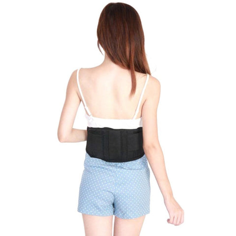 Image of Comfortable to wear, this self heating lower back pain relief belt is worn around the waist to relieve lower back pain. 