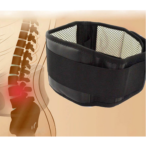 Image of Relieves lower back pain using natural self heating and therapy magnets.