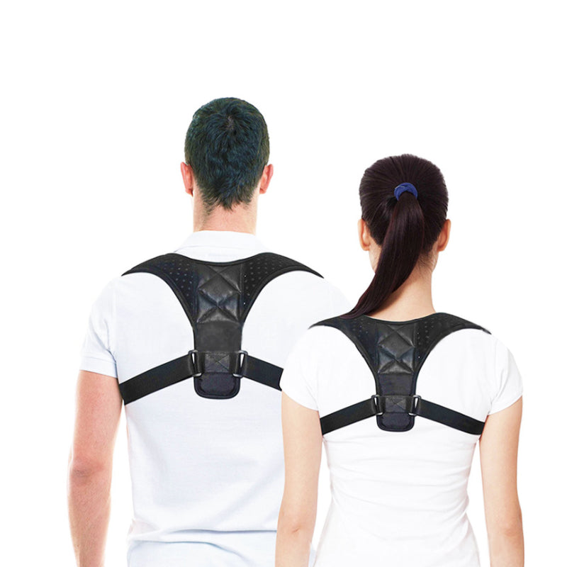 BodyWellness Posture Corrector Clavicle Spine Back Shoulder Lumbar Brace  Support Belt Posture Correction Prevents Slouching –